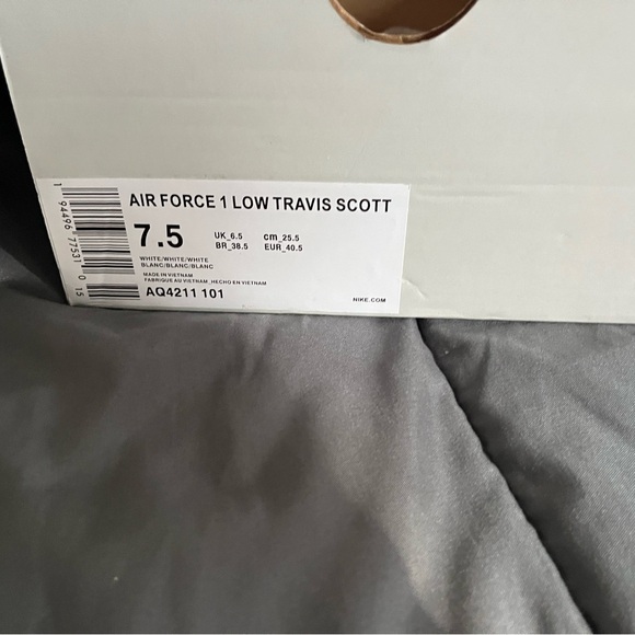 AIR FORCE 1 LOW TRAVIS SCOTT - Picture 10 of 11